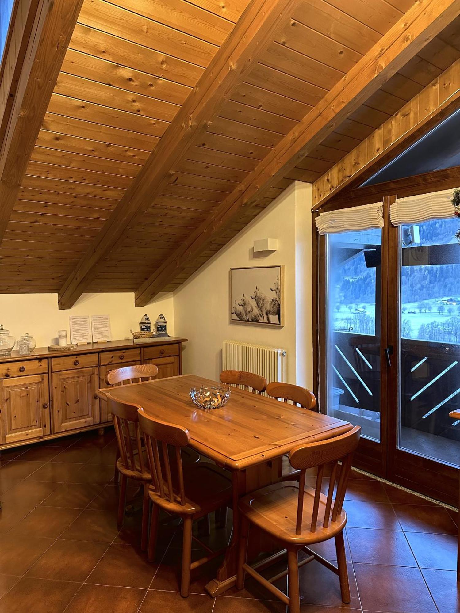 Apartament Mansarda Con Vista Giustino Zewnętrze zdjęcie